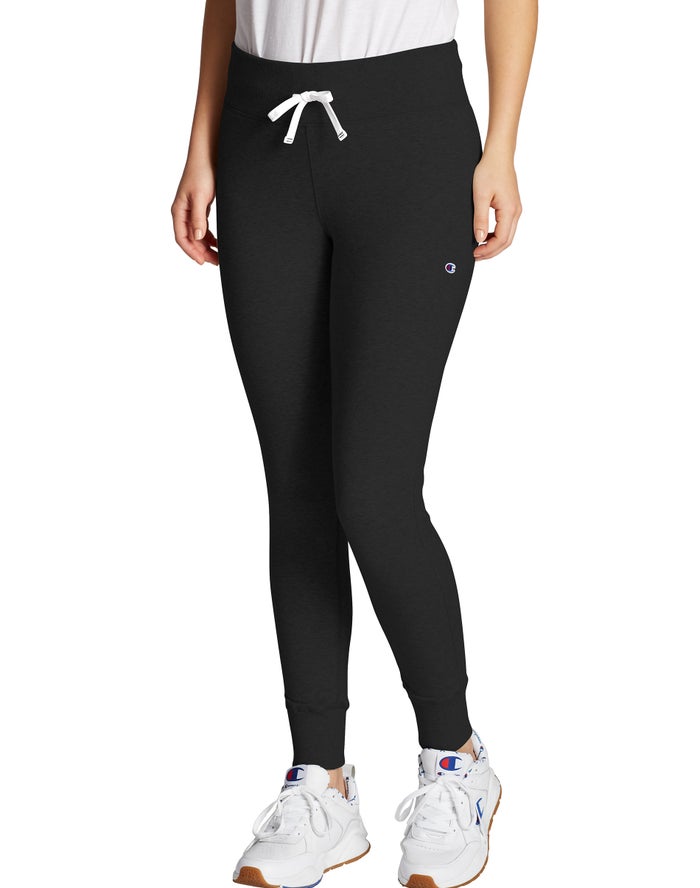 Champion Dame Leggings Sort - Jogger - Danmark UFG-106452